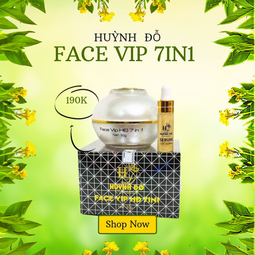 Kem face vip 7 in 1 huỳnh đỗ