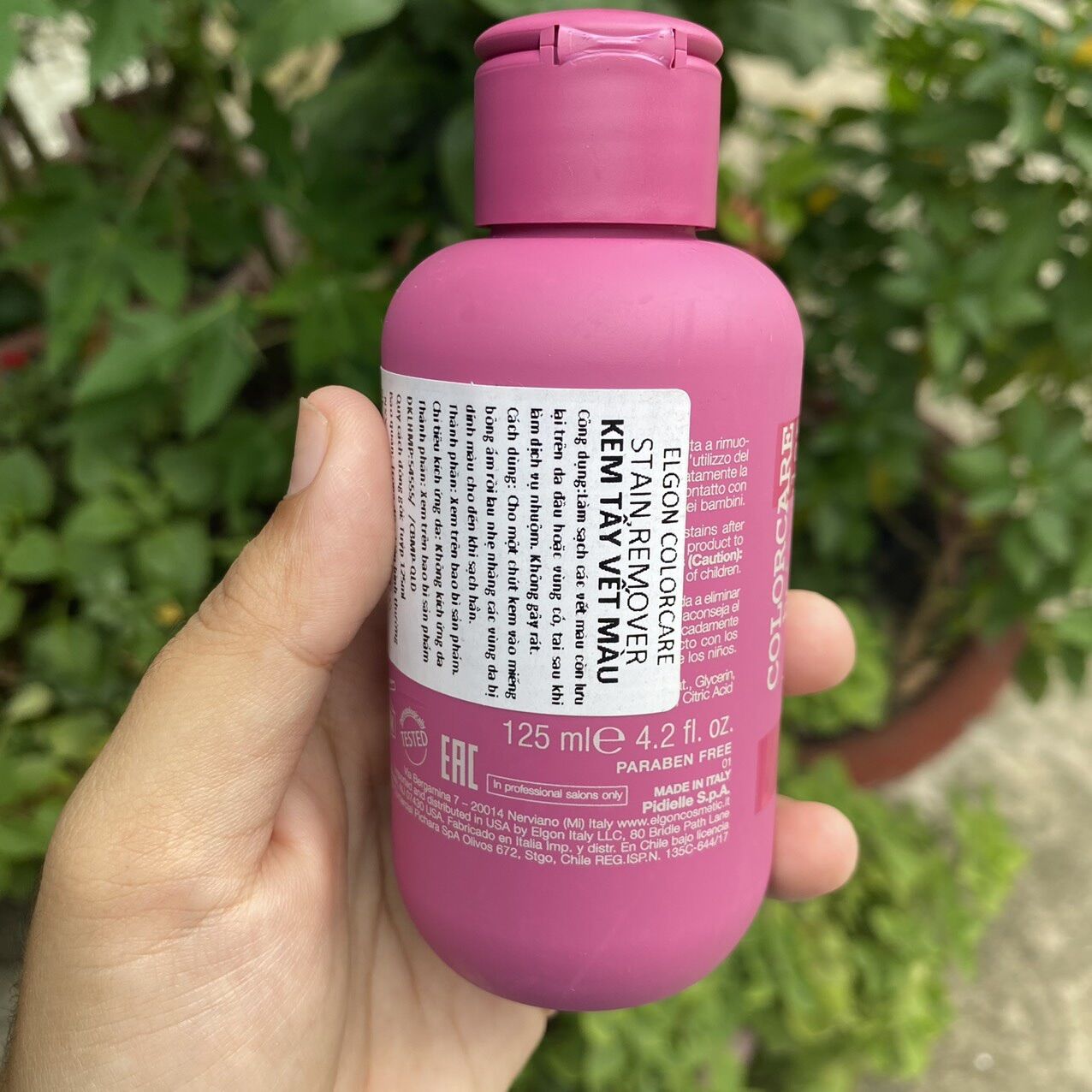 [HCM]KEM RỬA MÀU TÓC KHÔNG ƯNG Ý ELGON COLOR REMOVE 125ml