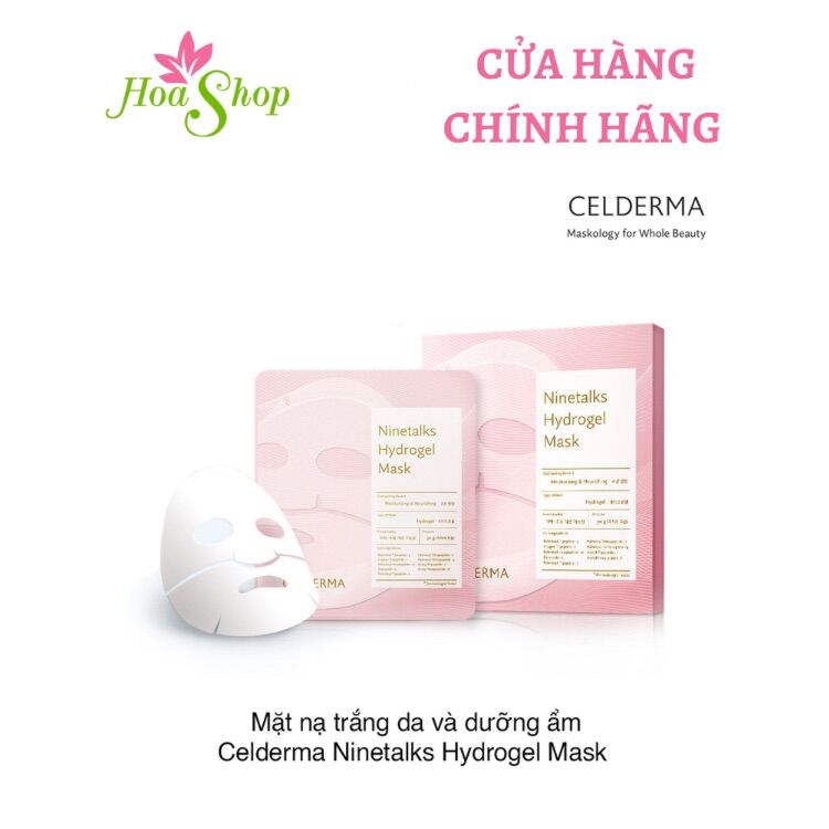 Mặt Nạ Thạch Sinh Học Celderma Ninetalks Hydrogel Mask 30g