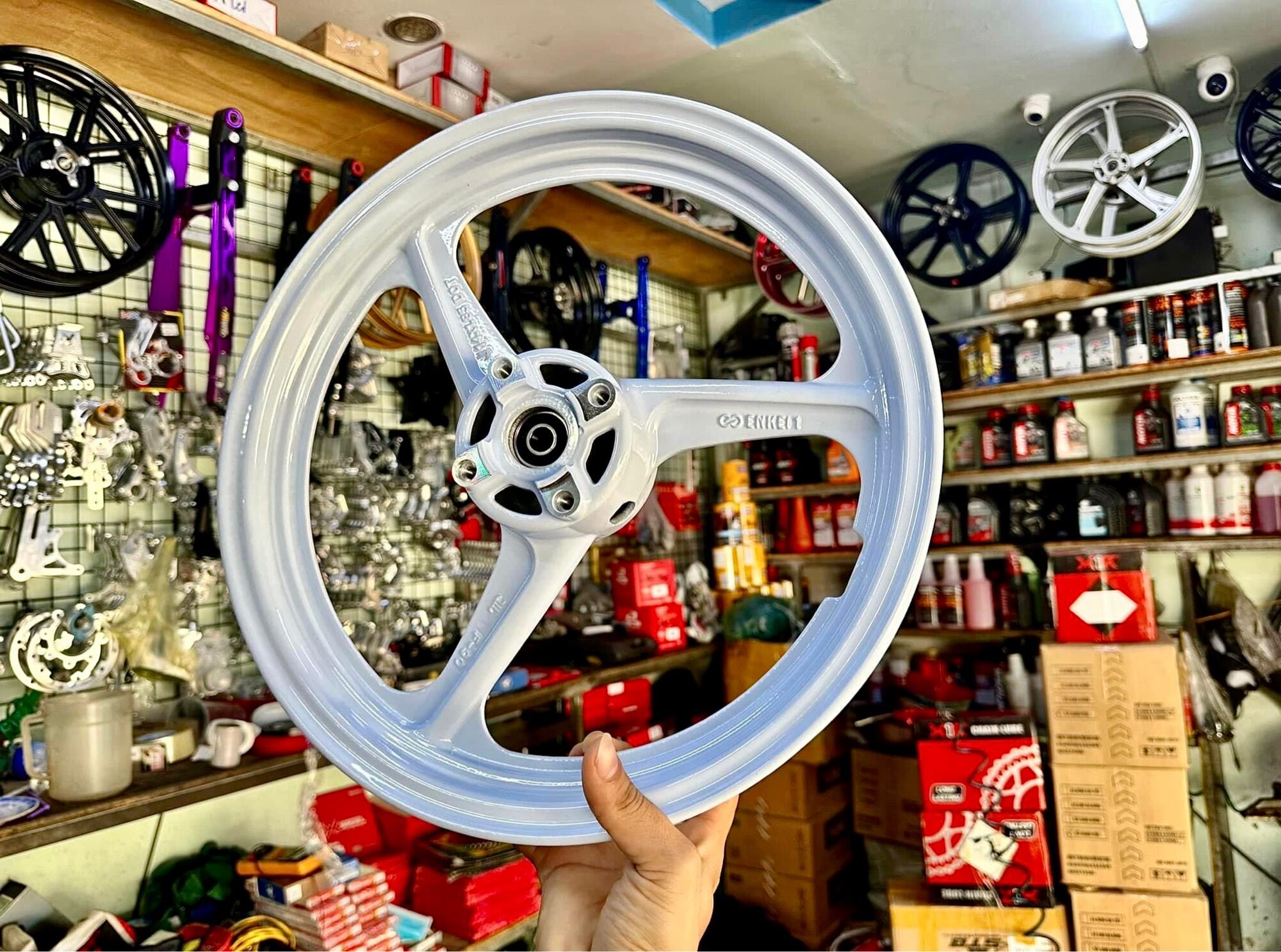 Mâm 3 Cây Vario Click Lắp đặt Như Zin