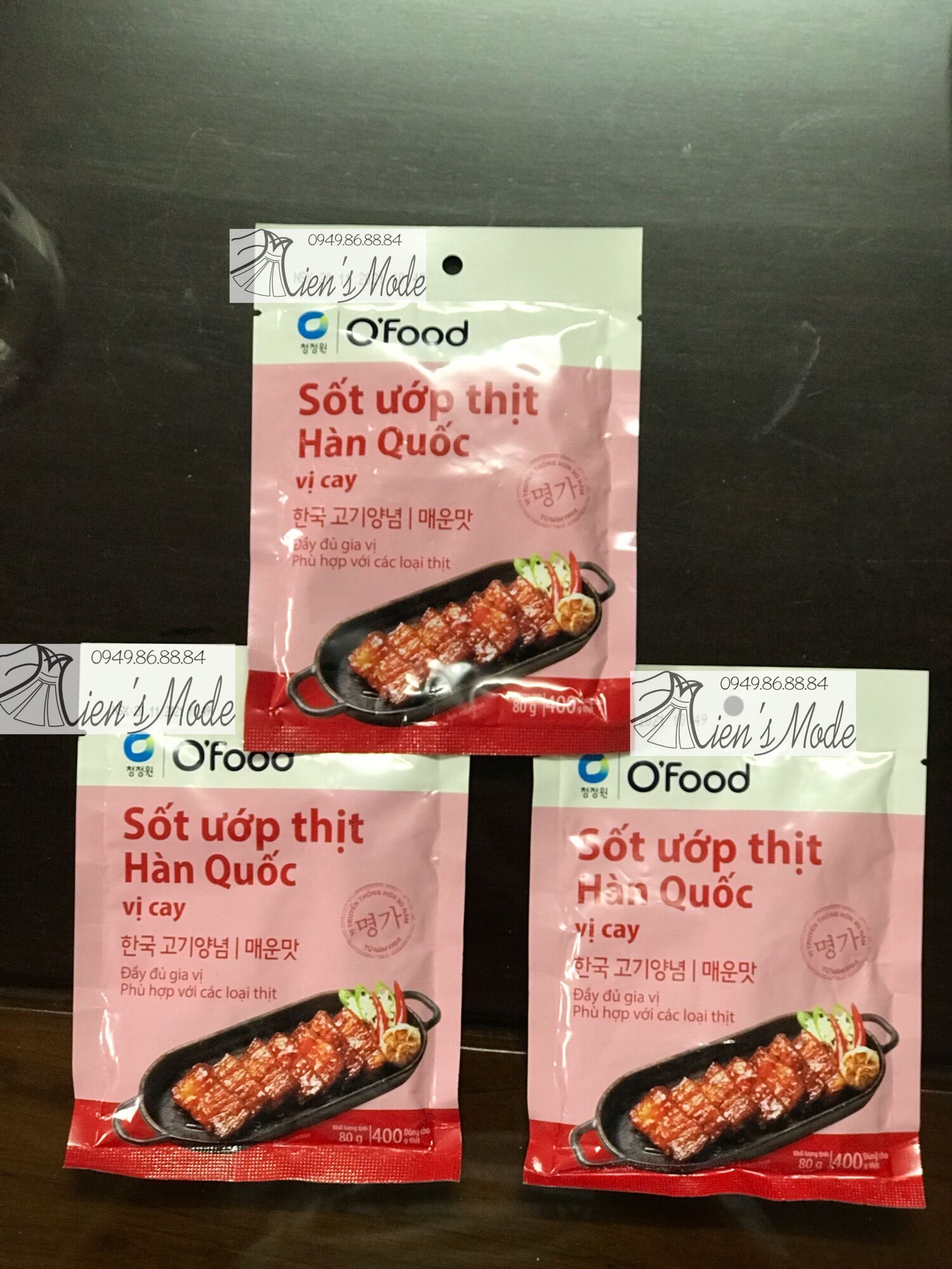 Sốt ướp thịt nướng Cay Hàn Quốc 80gr