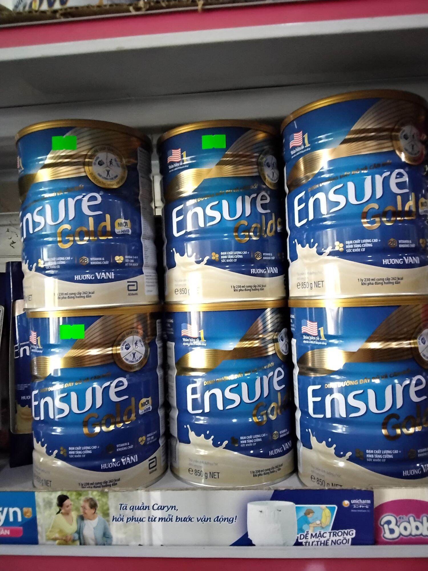 Sưa ensuare gold 850g