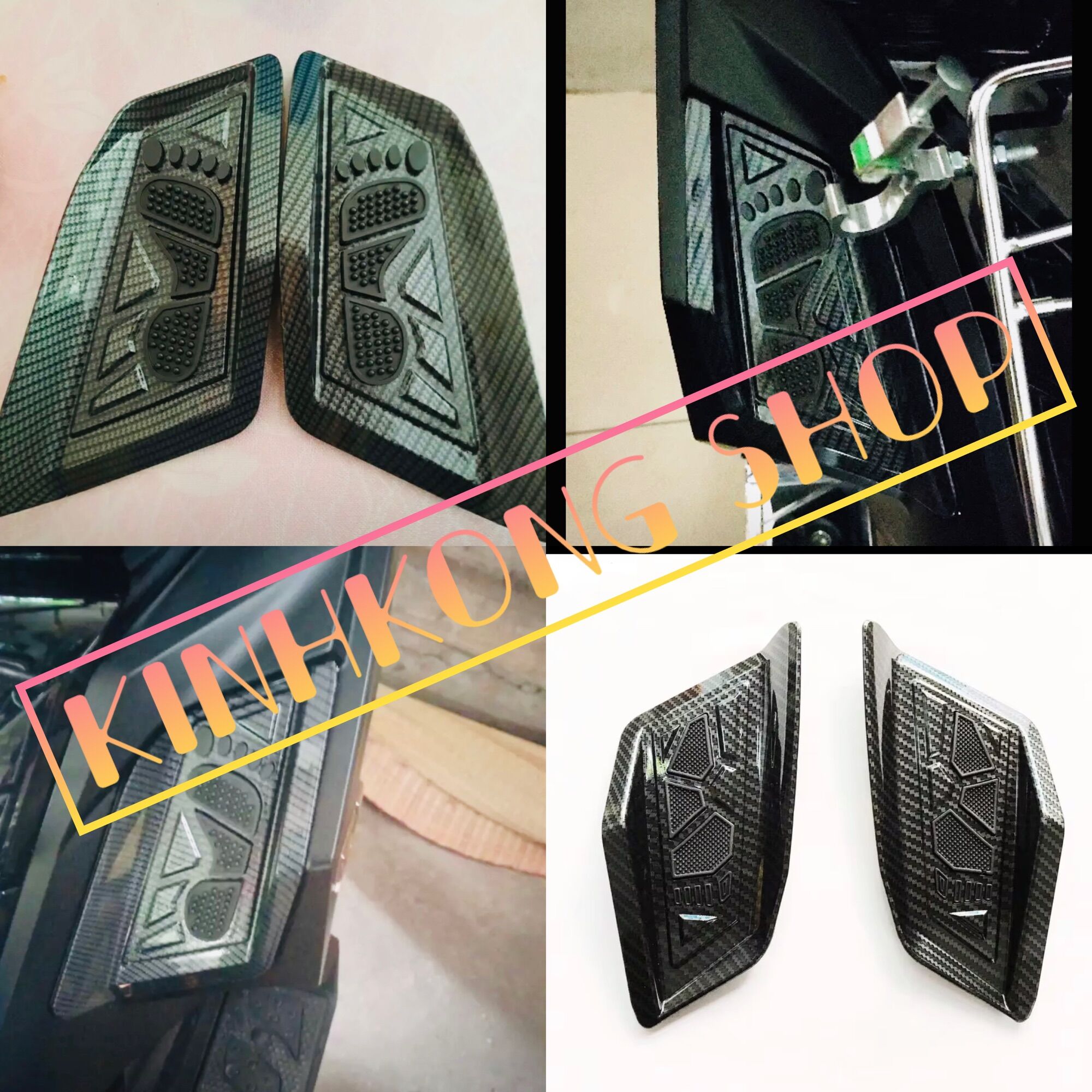 Gác chân em bé ab 160-150-125 airblade 2020-> 2023 đời mới carbon