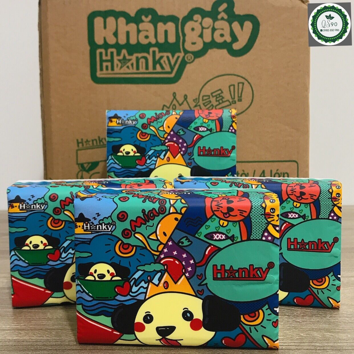 Giấy ăn Hanky 1 gói