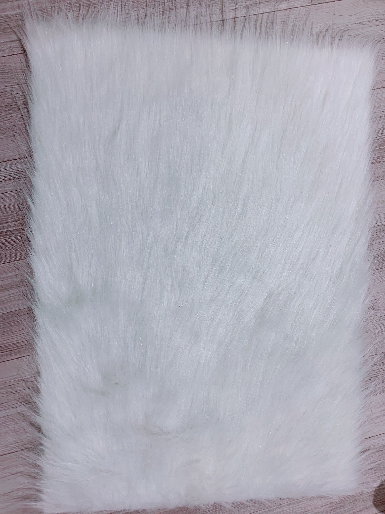 Thảm lông chụp ảnh nail, thảm lông trắng