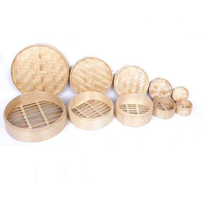 Xửng hấp tre lồng hấp tre loại 2 tầng ( 2 lồng+1 nắp)