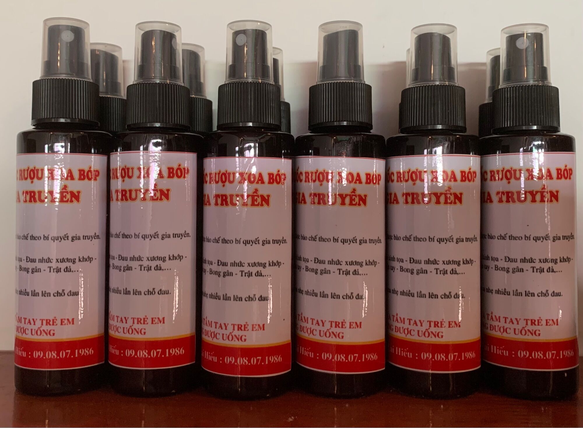 Rượu xoa bóp 250ml