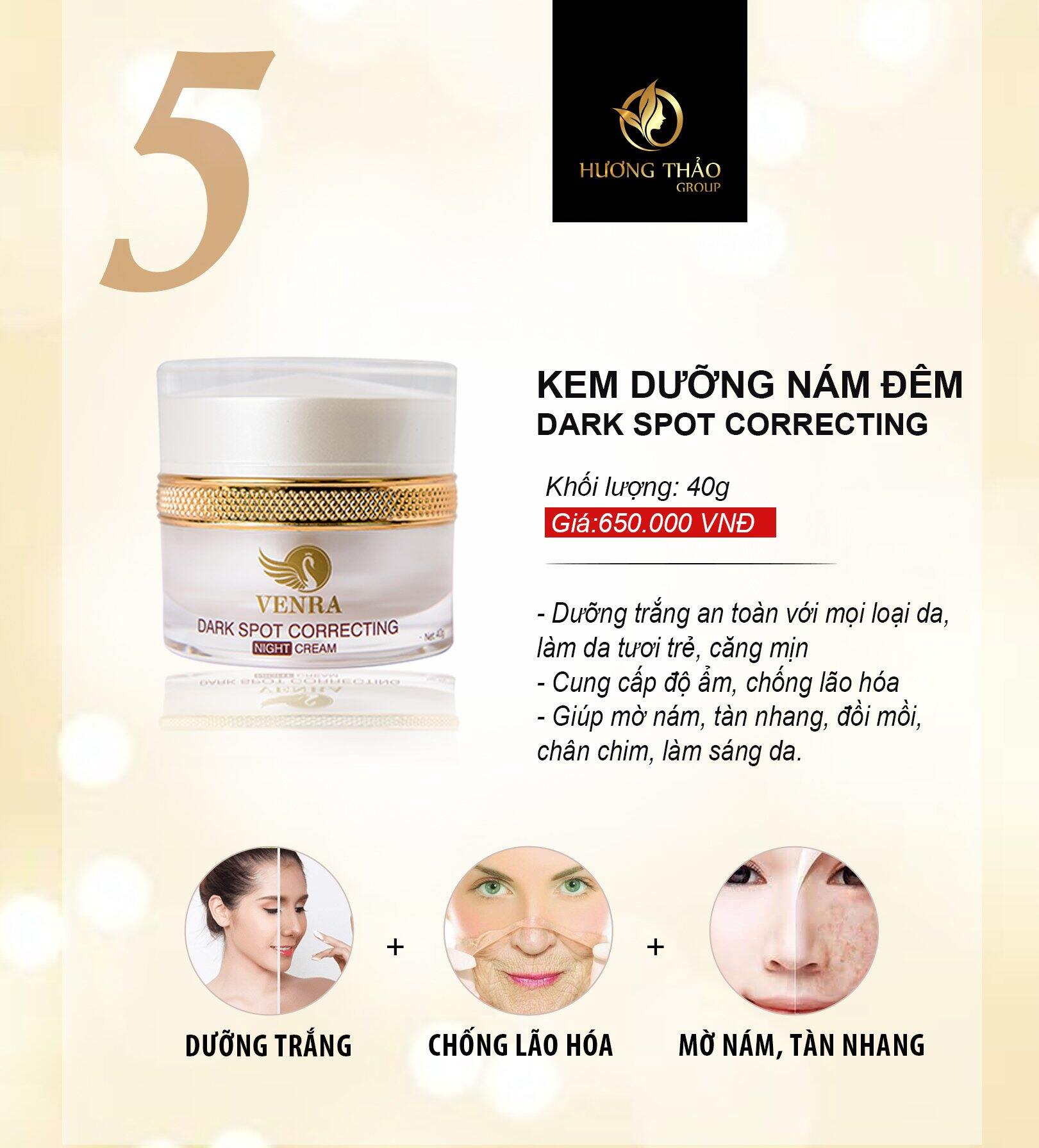 VUA ỨC CHẾ NÁM DƯỠNG ĐÊM VENRA