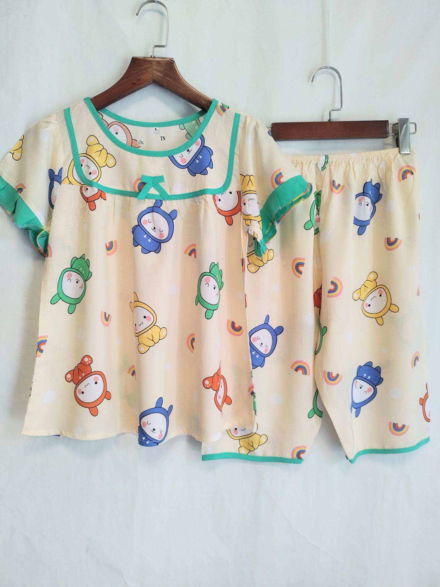 HCMSIZE XL 38-43kgBộ quần lửng BÉ GÁI