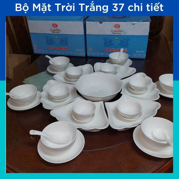 Bộ Hoa Mặt Trời 37 chi tiêt trắng.