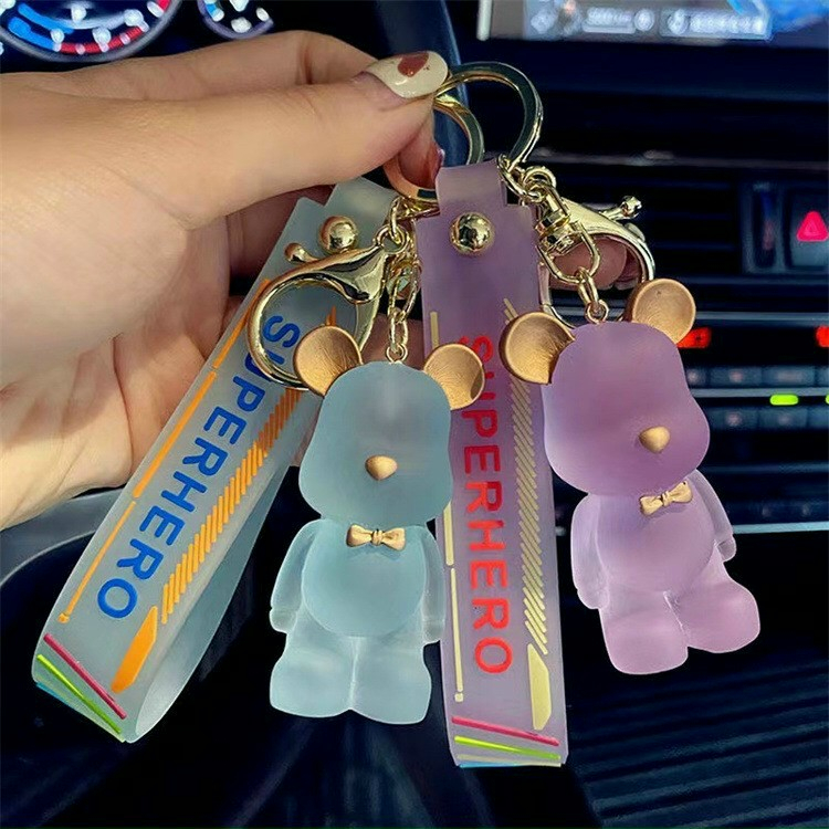 Móc Khoá Gấu Bearbrick Có Dây