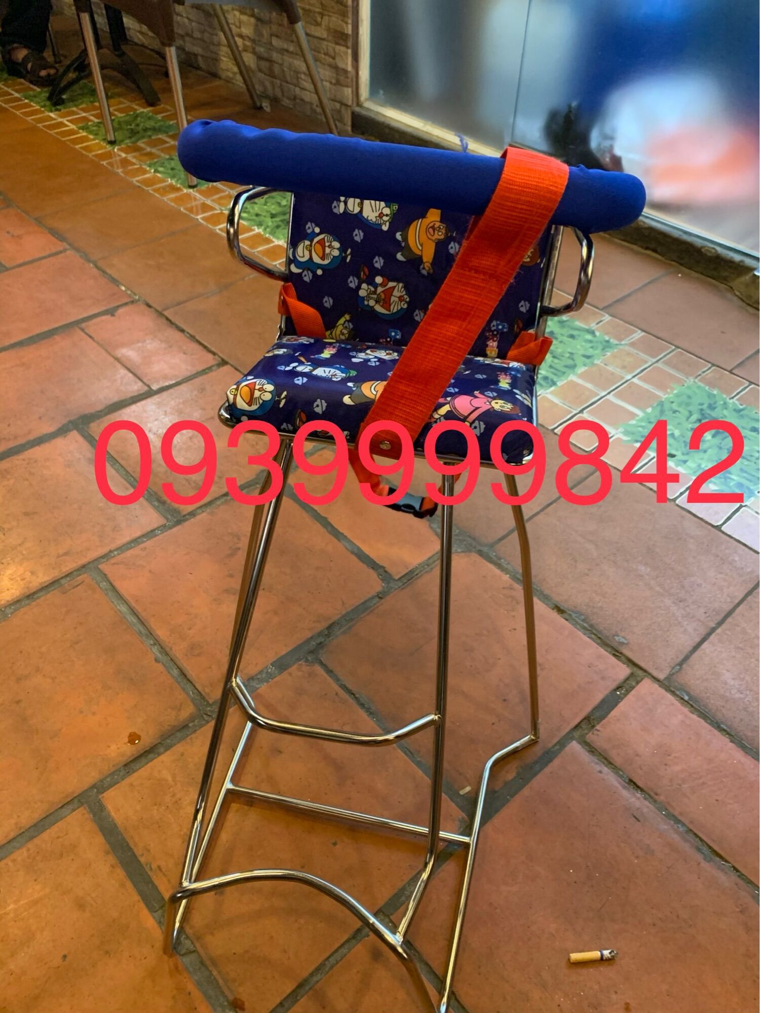 Ghế ngồi xe máy cho bé xe Vision có vòng