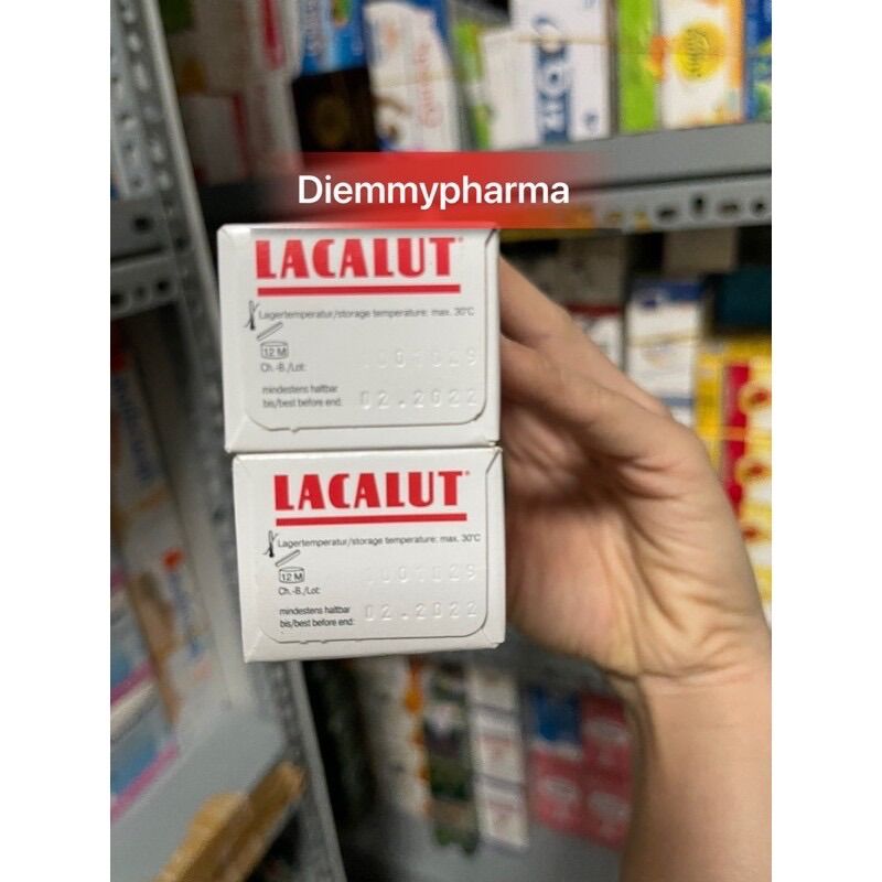 Lacalut white kem đánh răng giúp trắng răng chắc khoẻ