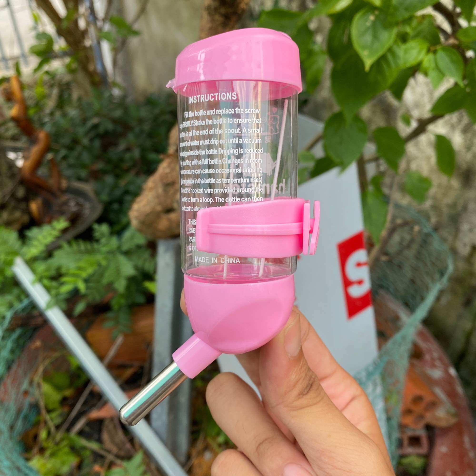 Binh nước hamster dau bi 80ml