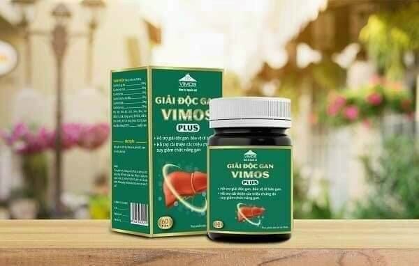 Giải độc gan vimos mát gan tiêu độc thanh lọc cơ thể chính hãng cty cp dp vimos