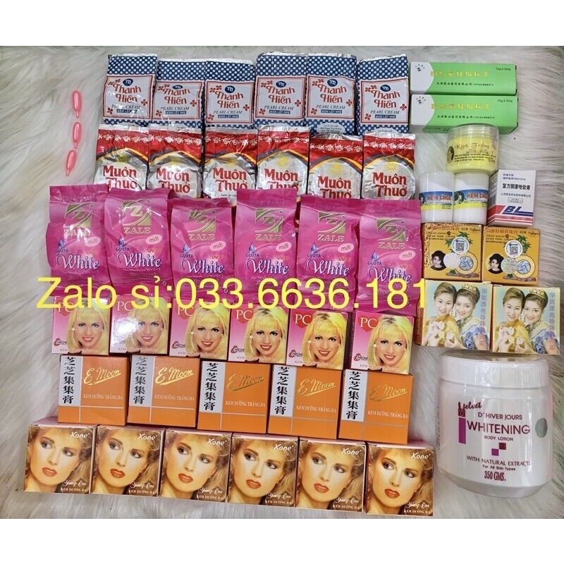 Combo kem trộn trắng nhanh hiệu quả theo công thức spa