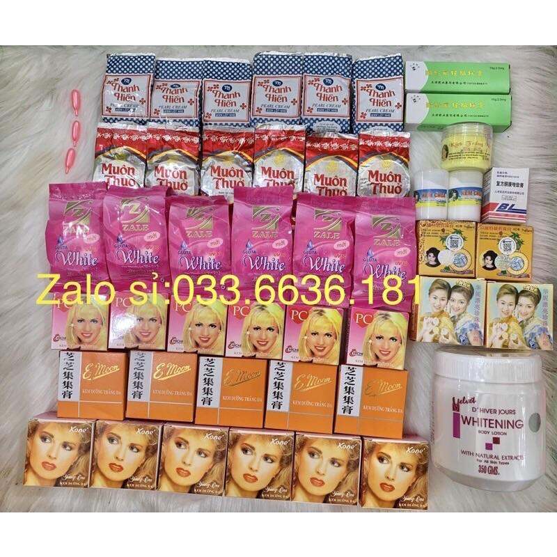 Combo kem trộn trắng nhanh hiệu quả theo công thức spa