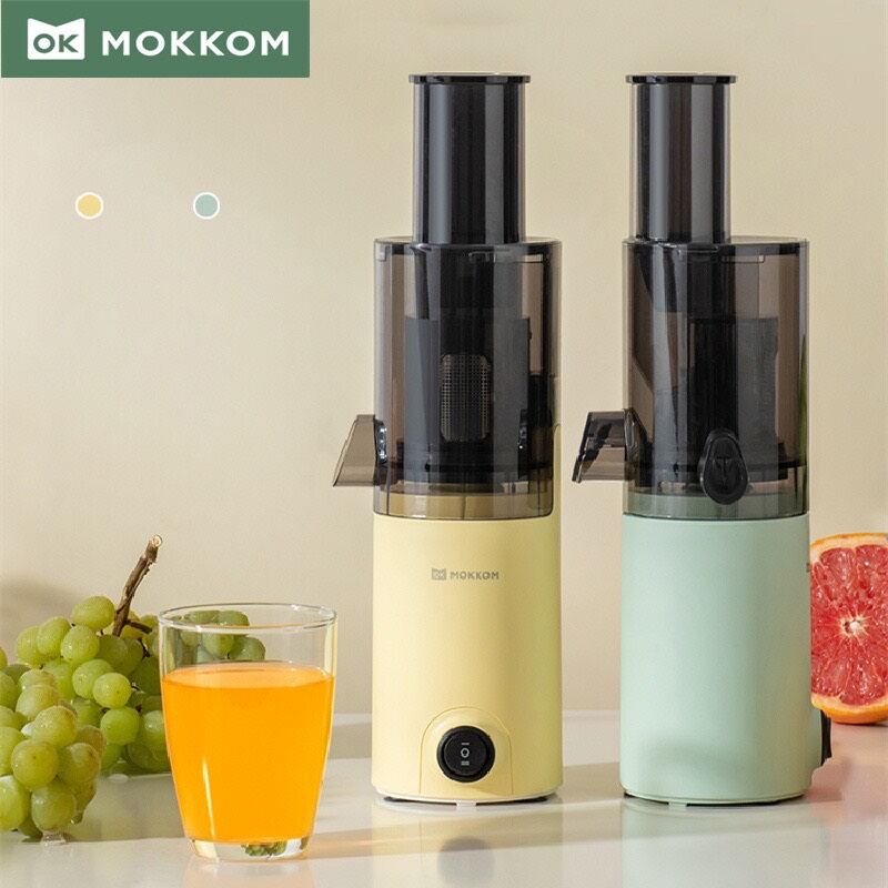 Máy ép chậm mini Mokkom Mk198 gọn nhẹ, kiệt bã phiên bản mới