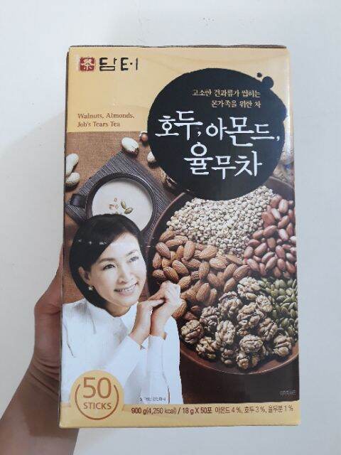 Bột Ngũ Cốc DamTuh Hàn Quốc 900G (50 Gói/ Hộp)
