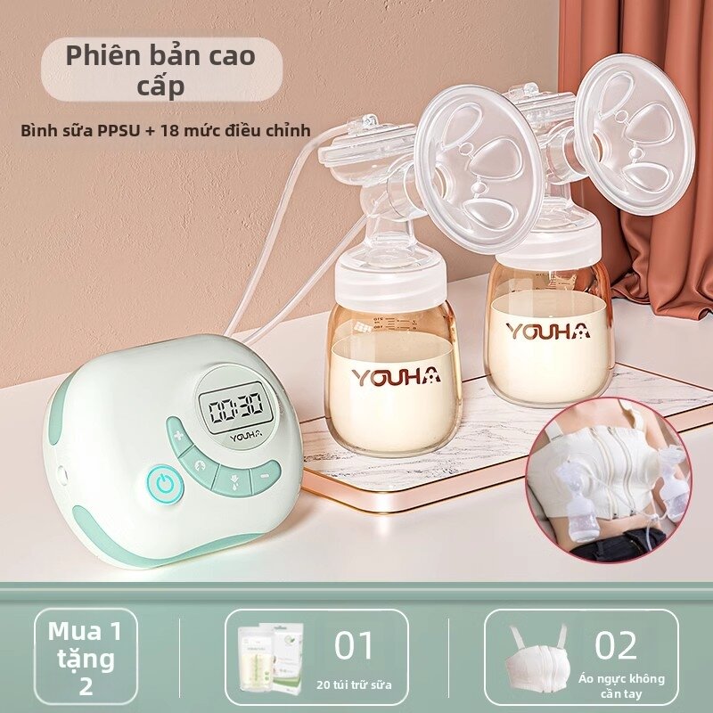 Máy Hút Sữa Đôi Điện Lớn