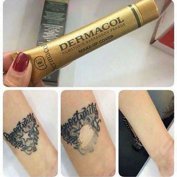 Kem Nền Che Khuyết Điểm Dermacol Make Up Cover Che Được Hình Xăm