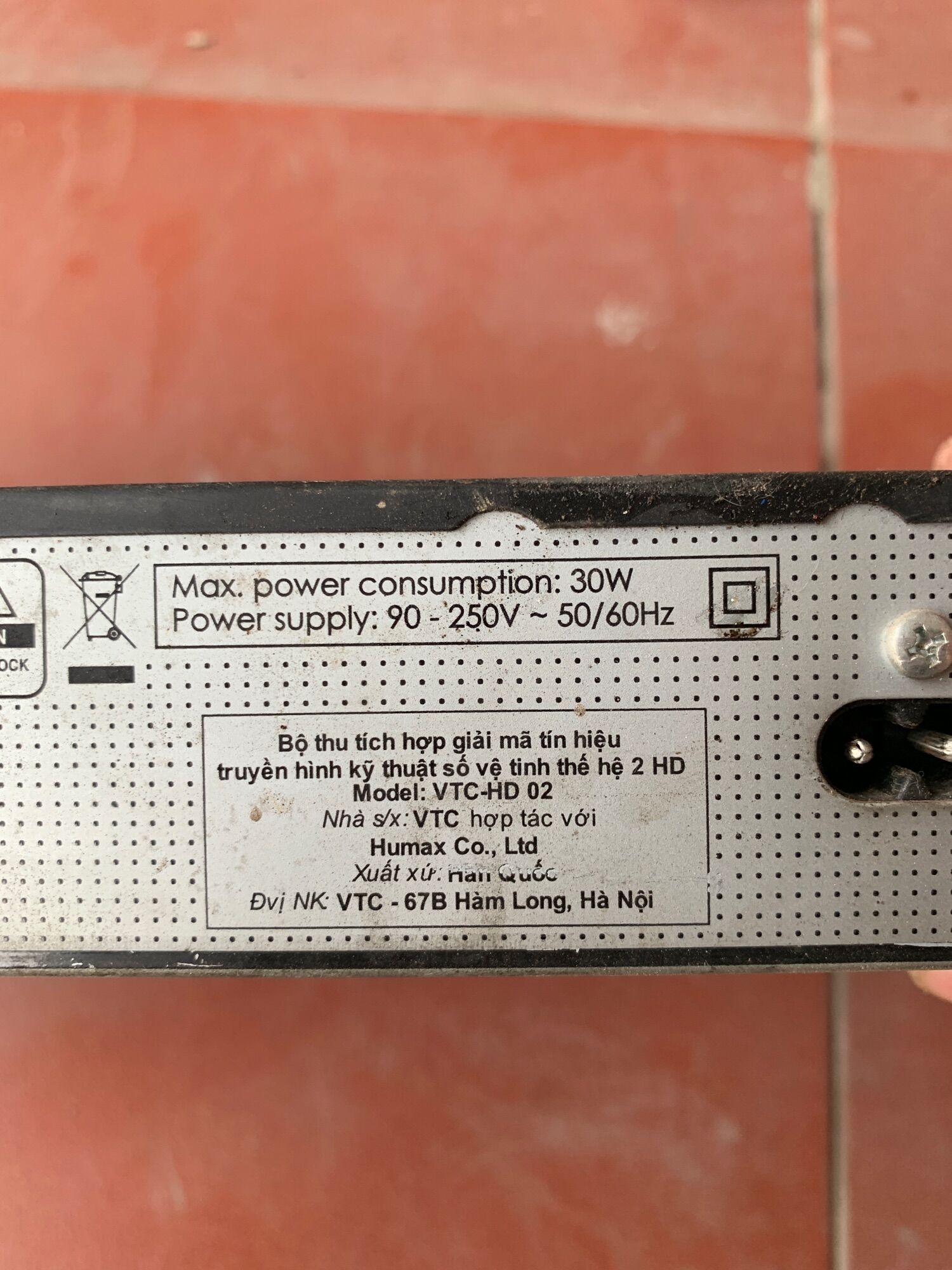 Đầu chảo VTC HD02