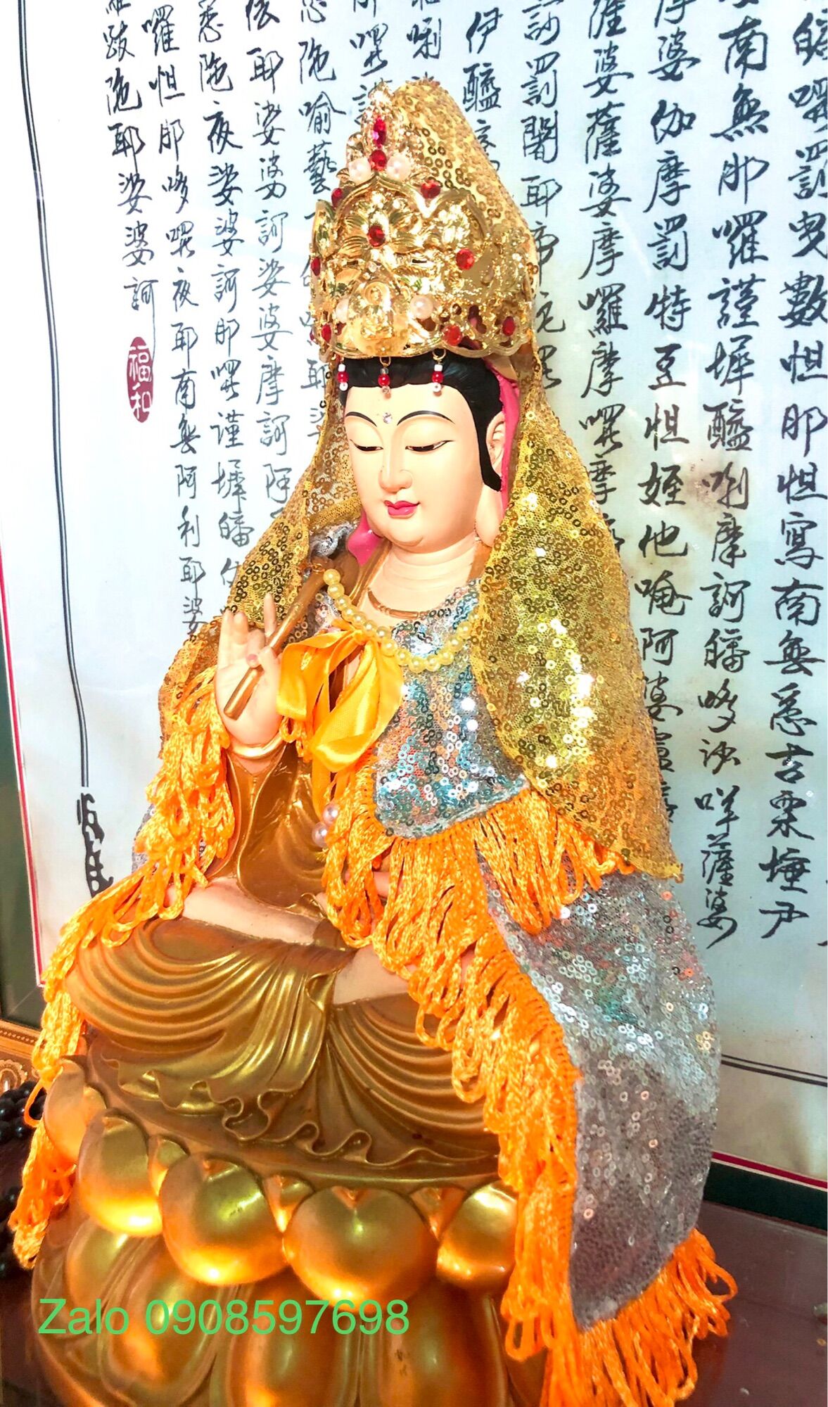 Mão quan âm tượng cao ( 50-60cm)