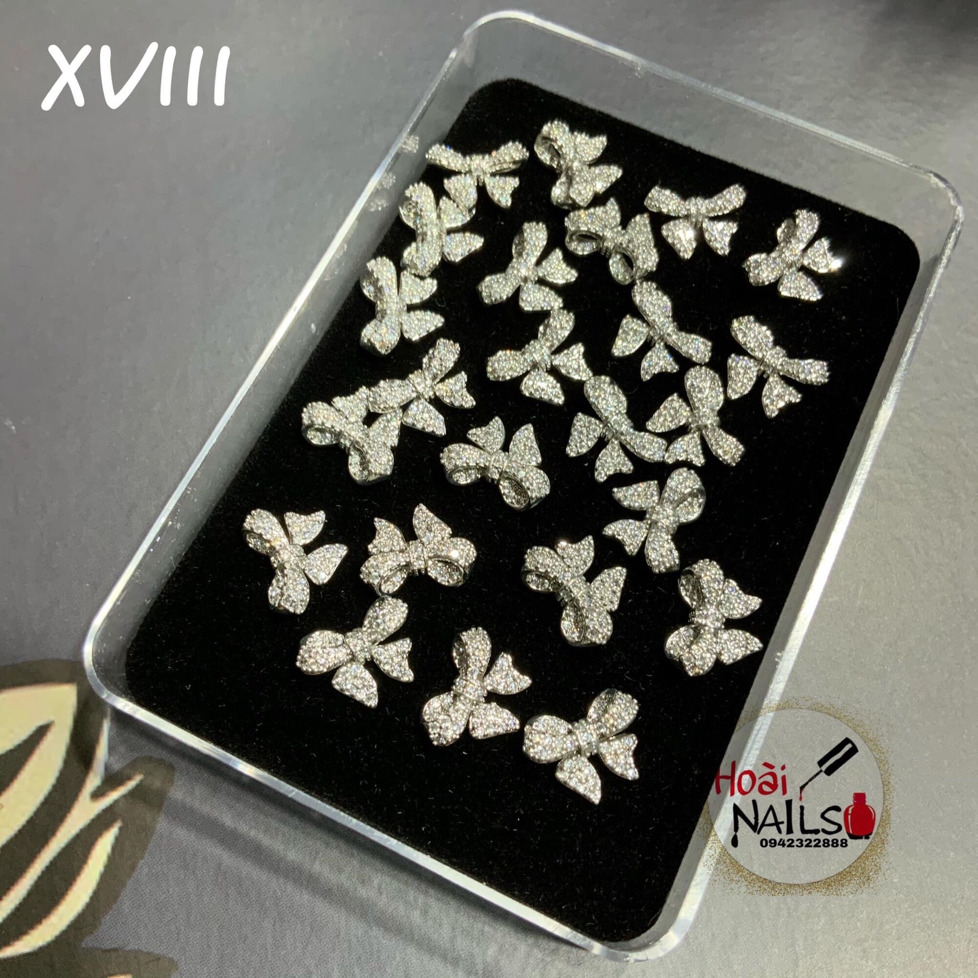 Charm nơ cao cấp (1 chiếc)