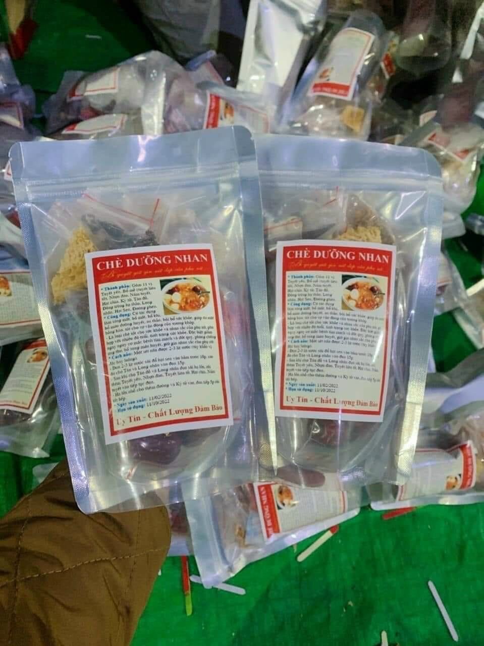 Set nấu chè dưỡng nhan 12 vị