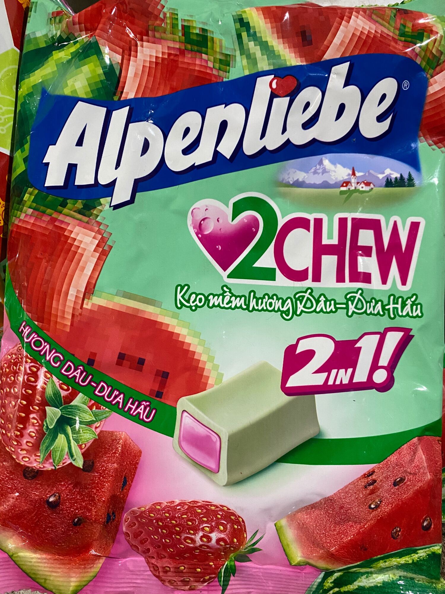 Kẹo Alpenliebe mềm hương vị dâu 227 gam