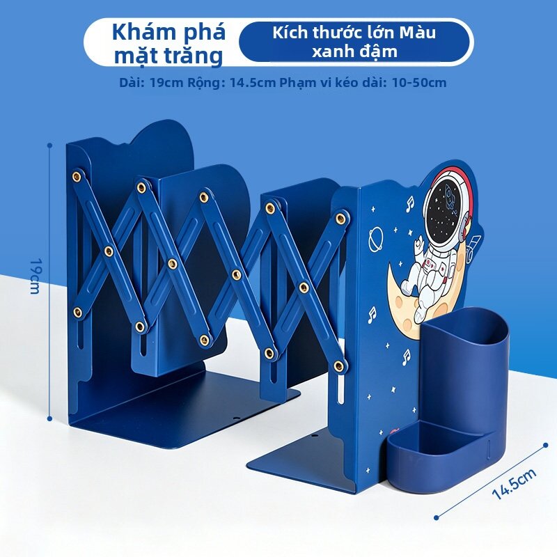 MPRINCE | Giá Đỡ Sách Gấp Điều Chỉnh Được Với Kệ Đựng Bút