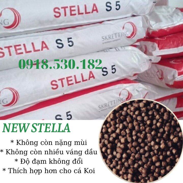Cám cá NewStella 42% đạm, cám thơm không còn nặng mụi