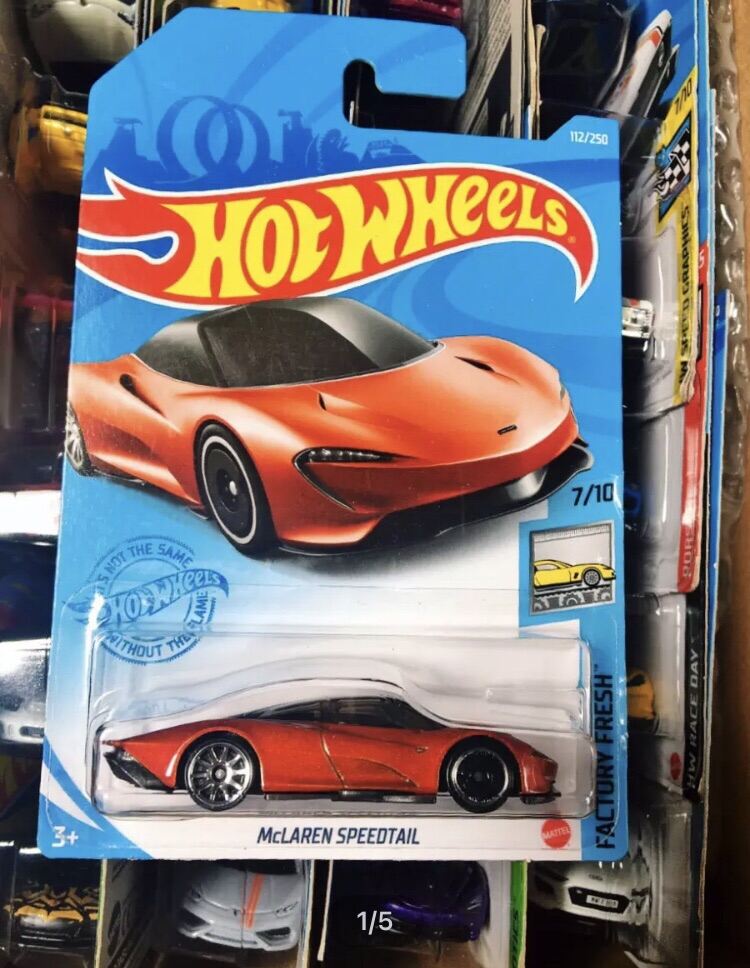 Xe Mô Hình Hot Wheels tỉ lệ 1:64 "Mclaren Speedtail" (Orange) (Model 2021)