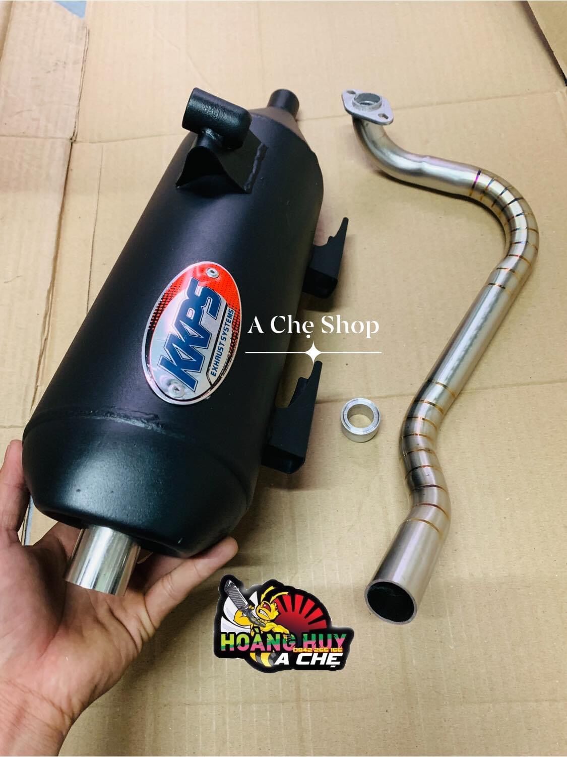 Pô KKPS Đùi Gà 1:1 Cổ Sâu Vario Click 2018-2021 Tặng Tiêu CNC