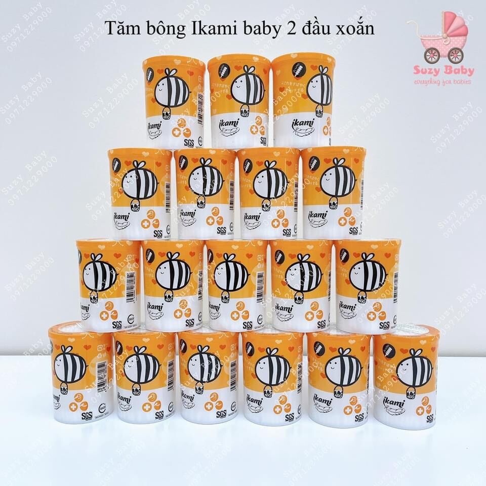 TĂM BÔNG THÂN GIẤY DÀNH CHO TRẺ EM IKAMI