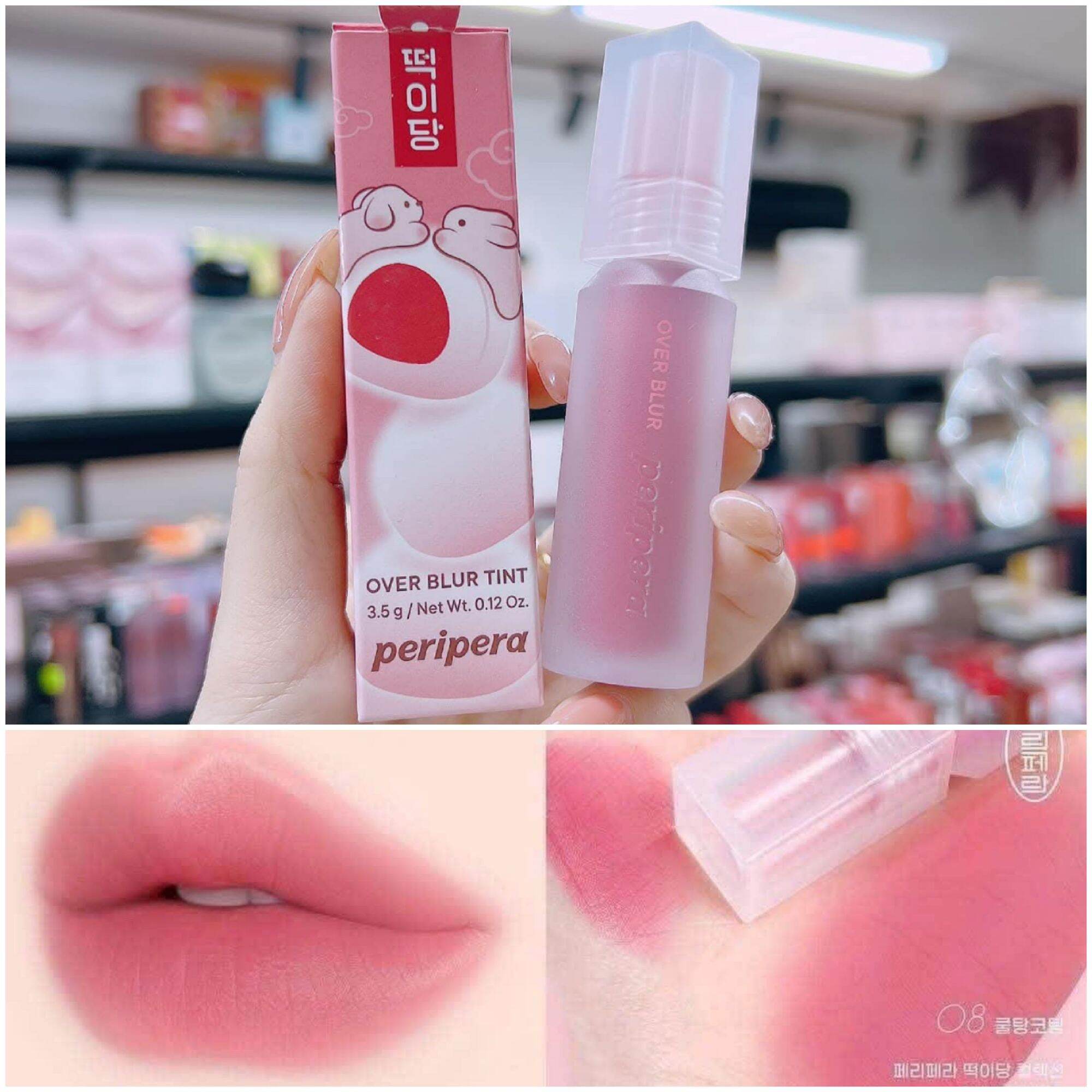 [Date October 2026] Peripera Ink over Blur Tint Matte Lip Mud Color 08