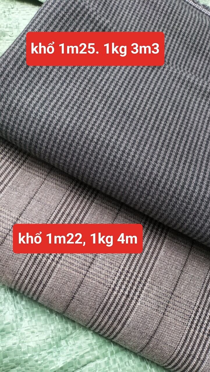 Vải tuytsi kẻ