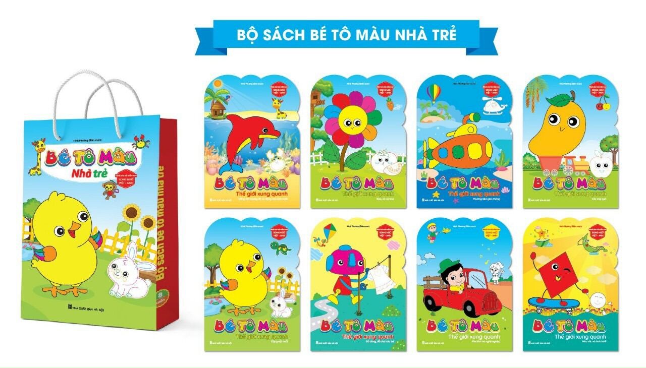 Sách - bé tô màu cho trẻ nhà trẻ - vh