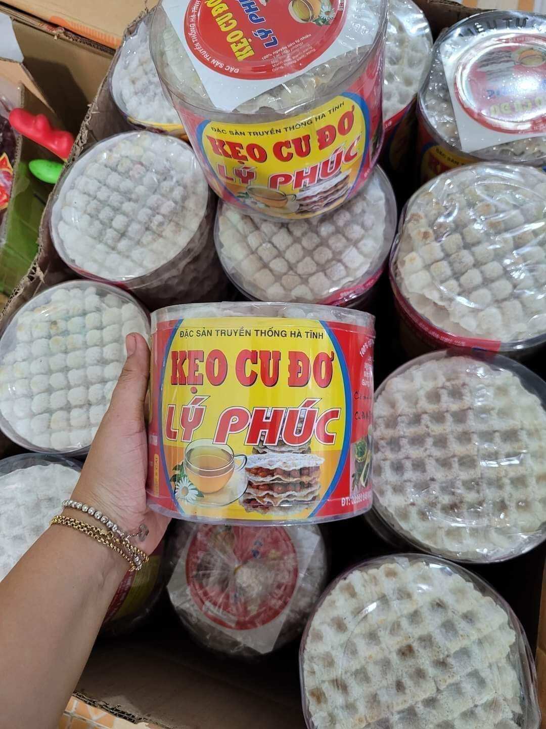 Kẹo cu đơ Hà Tĩnh hộp 5 cái