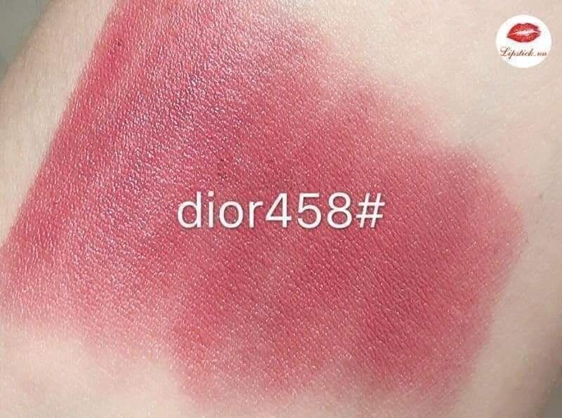 Mua Son Dior Rouge Dior Forever TransferProof Lipstick 458 Forever Paris  Màu Hồng Đào chính hãng Son lì cao cấp Giá tốt