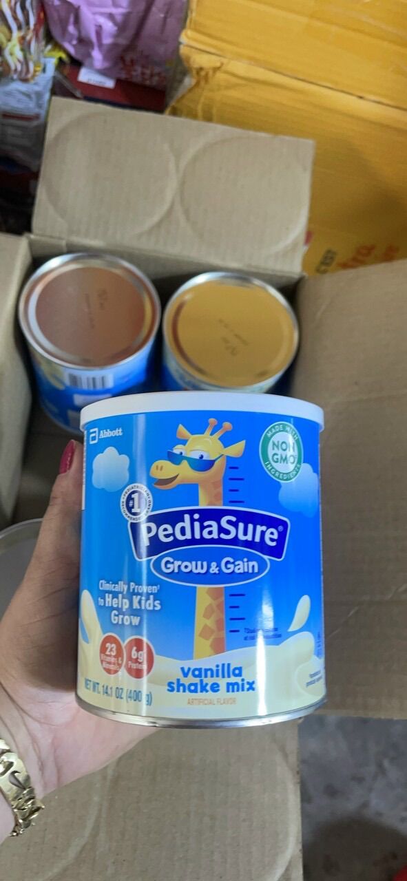 Sữa pediasure grow gain hàng nội địa mỹ 400gr #pediasure #chuẩnhàngmỹ date 10/23