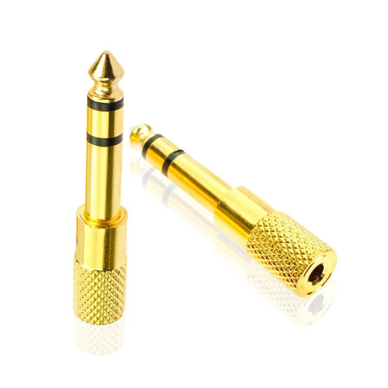Đầu Chuyển 3.5 Ra 6.5 Mạ Vàng (Đầu Nhỏ)
