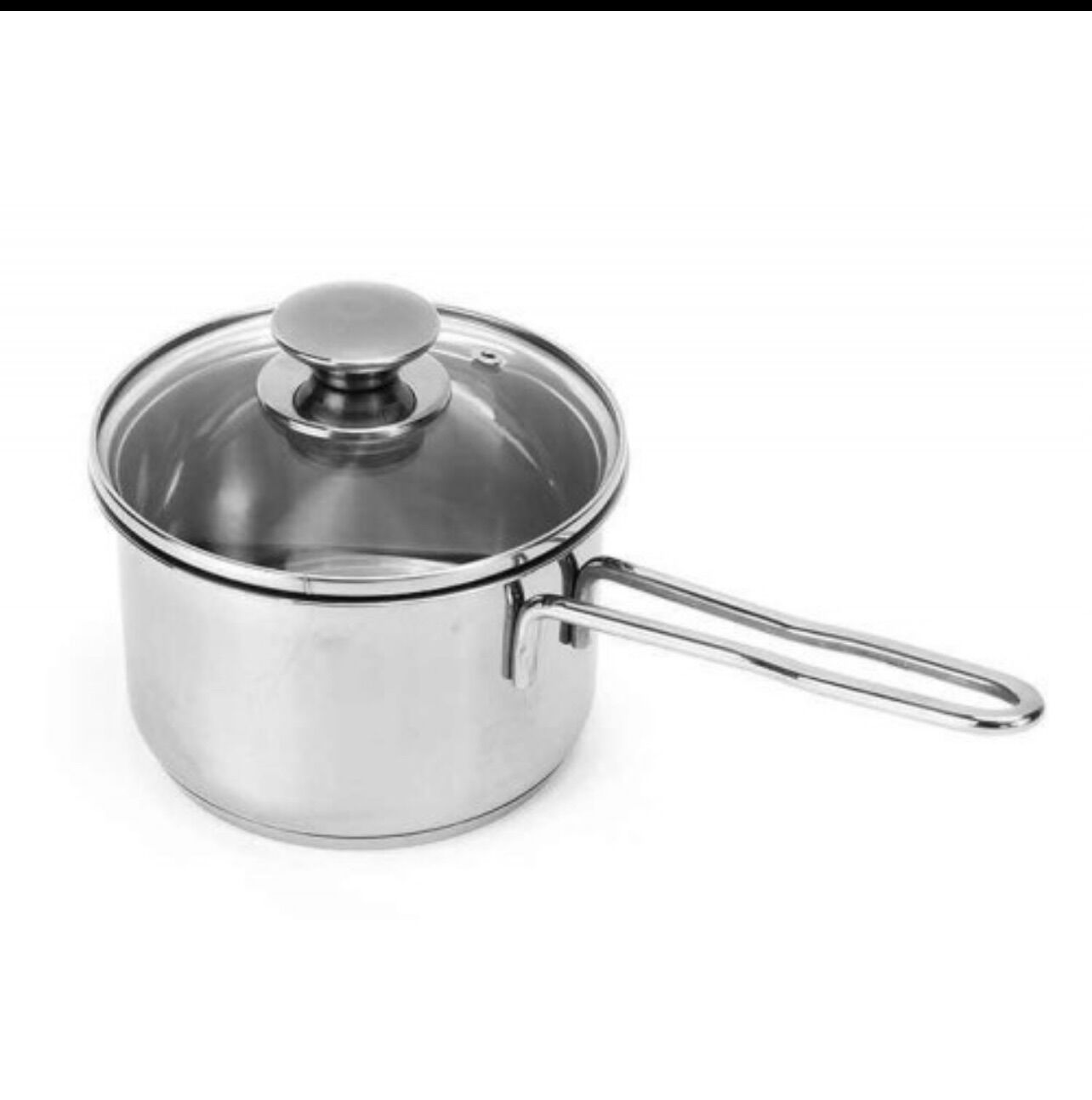 SALE RẺ_ Quánh nấu cháo, nấu bột inox 430 Fivestar nắp kính_ size 12cm_đun được bếp từ, bếp gas, bếp hồng ngoại