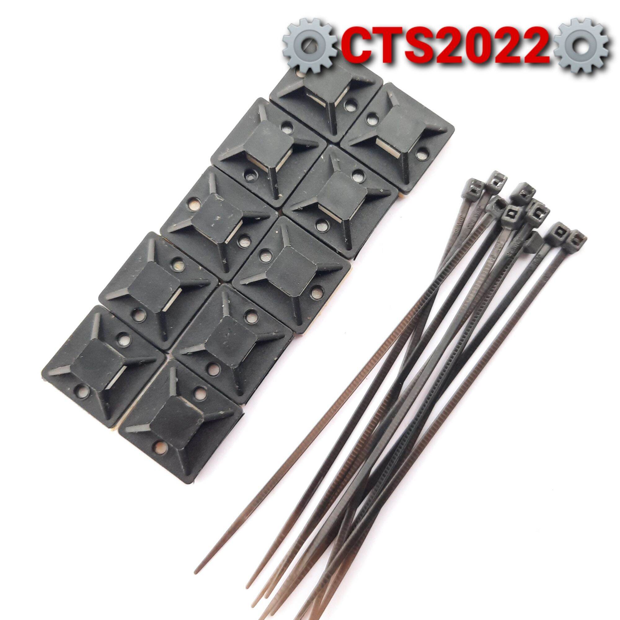 10 Đế dán cố định dây điện tiện dụng