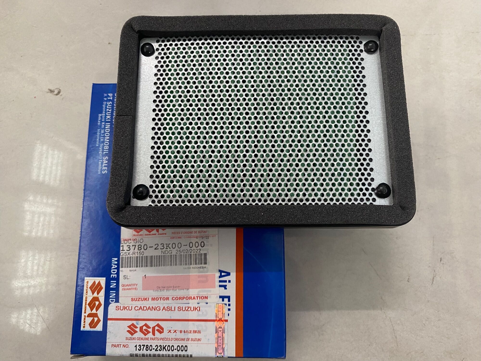 tấm lọc gió gsx bandit 150 suzuki