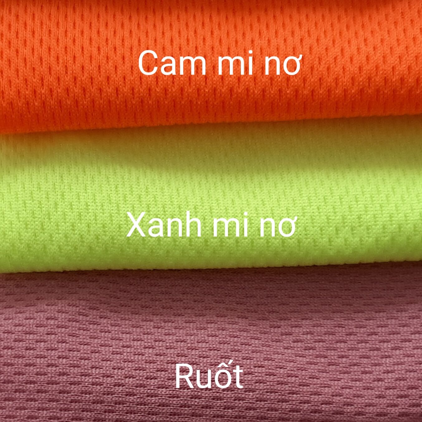 Vải thun mè, nhiều màu (dài 1m * khổ vải 1m6)