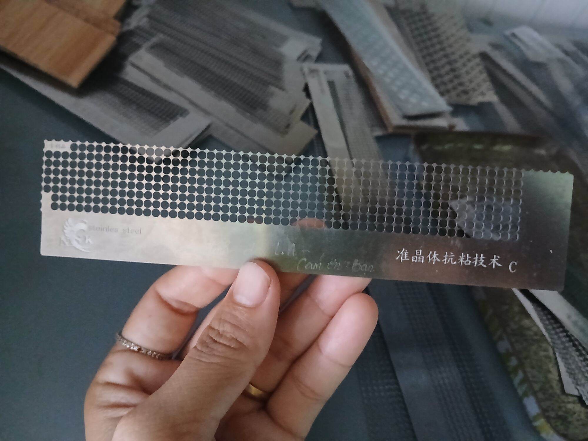 thước 17cm model A- 7 hàng dọc