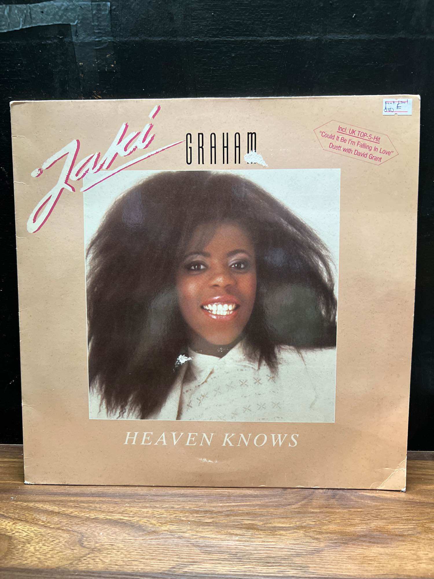 Đĩa than vinyl Nhạc R&B, soul : của nữ ca sĩ người Anh Jaki Graham
✅ Album : Heaven Knows
