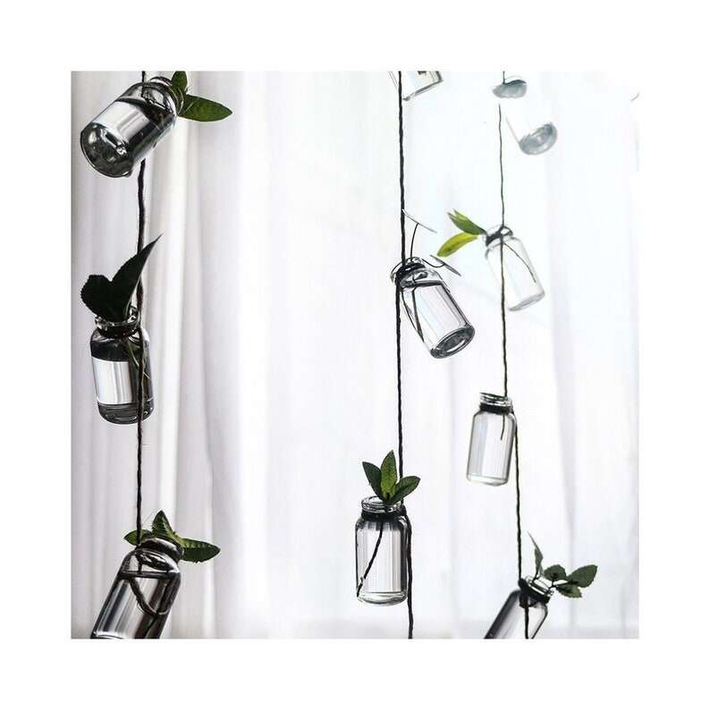 Dây treo lọ thủy tinh trang trí độc lạ decor vintage