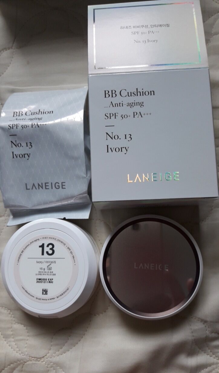 [Sẵn -Auth100%_ Tặng lõi ] Phấn nước Laneige BB Cushion Pore Control / Anti Aging SPF50+ PA+++